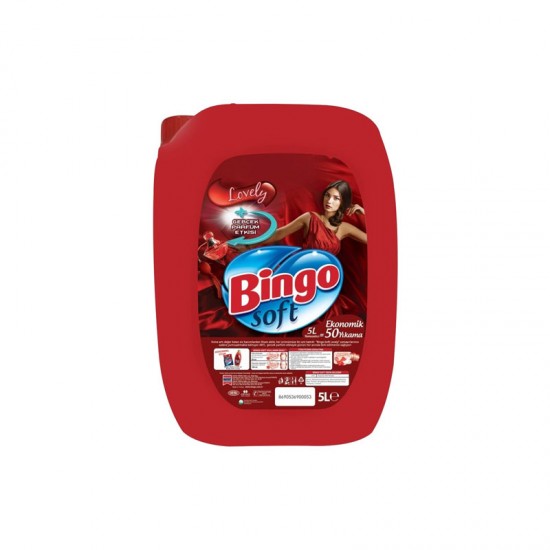 Bingo Yumuşatıcı 5 Lt Lovely