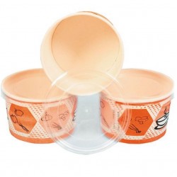 Bencup  Karton Çorba Kase + Kapak 16 Oz 500'lü Koli