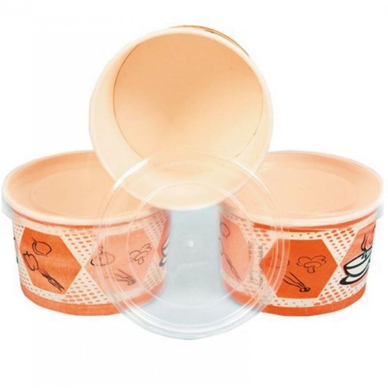 Bencup  Karton Çorba Kase + Kapak 16 Oz 500'lü Koli