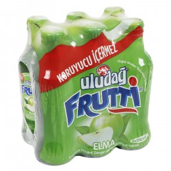 Uludağ Frutti Elmalı Cam 200 ml 24′lü Paket Uludağ Frutti Elmalı Cam 200 ml 24′lü Paket